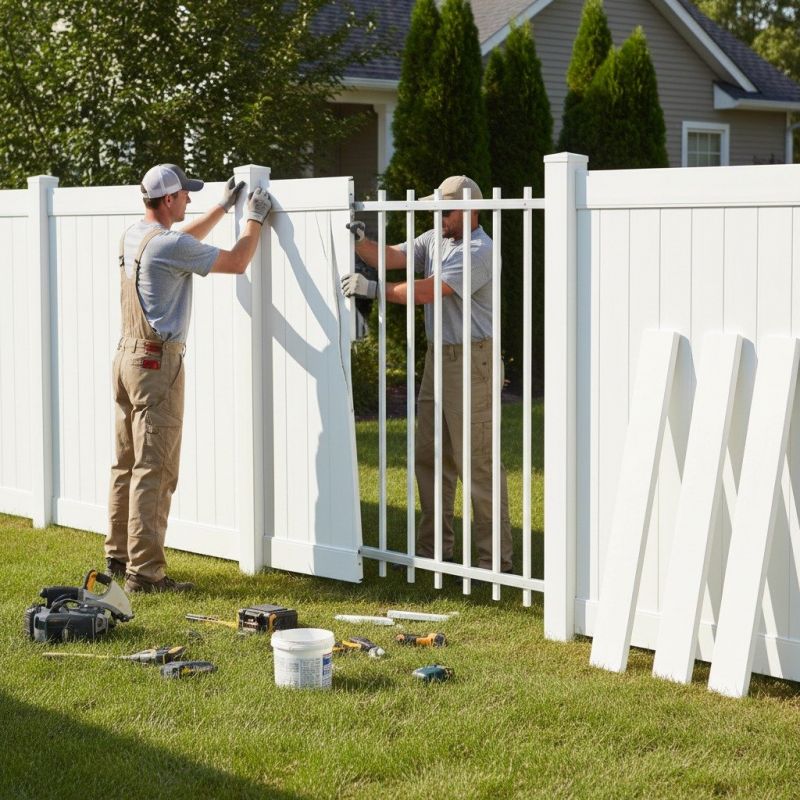 Concrete Fence Repair