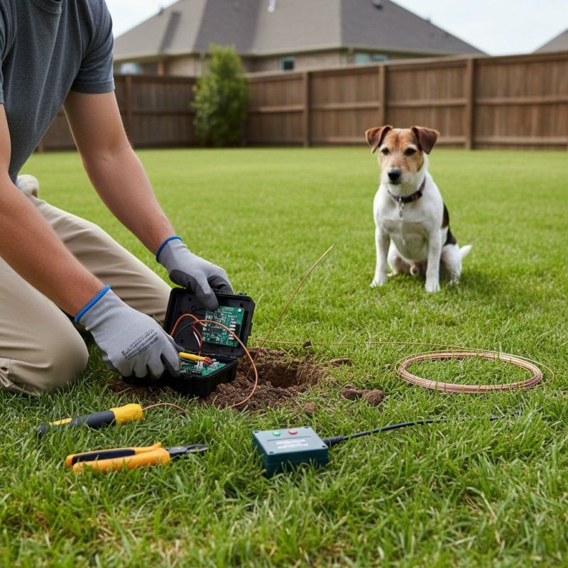 Concrete Fence Repair