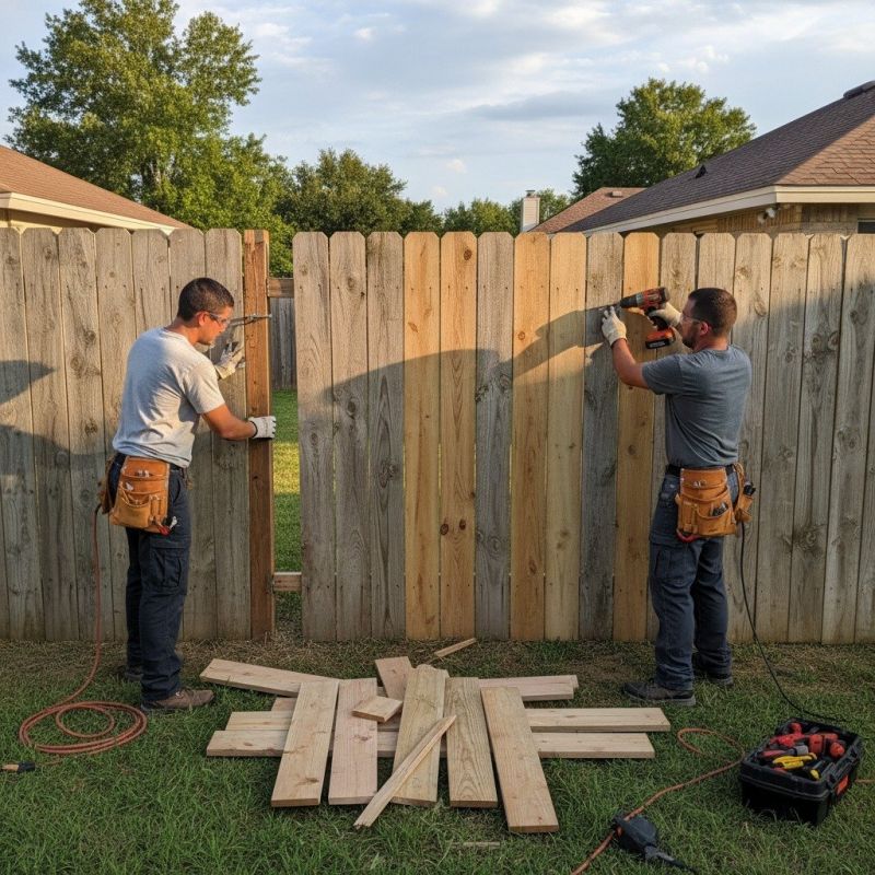 Contact About Concrete Fence Repair