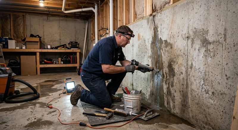 Wet Basement Repair in Birmingham, AL